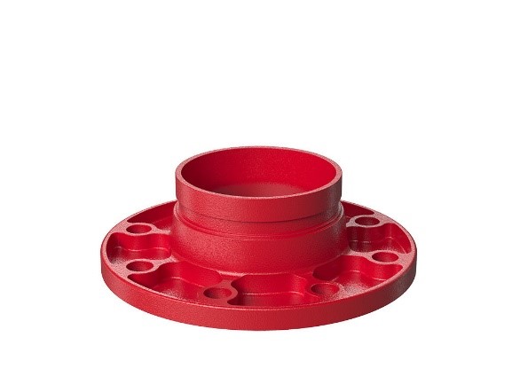 Flange Adaptador Linha Acoplin Grooved UL/FM