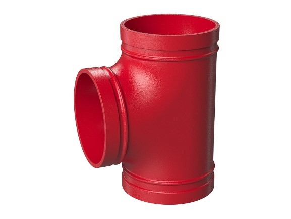 Tê Acoplin Grooved UL/FM